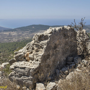 Grecja Rodos zamek Siana