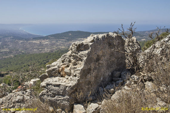 Grecja Rodos zamek Siana