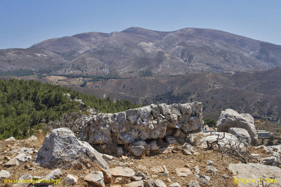 Grecja Rodos zamek Siana