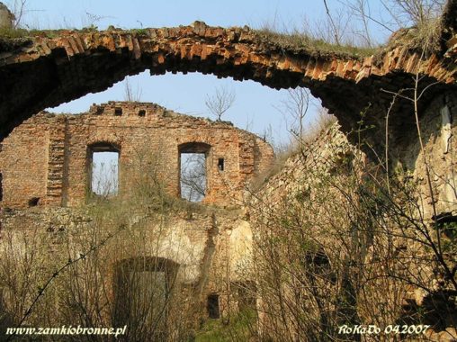 Ruiny zamku w Ujeździe
