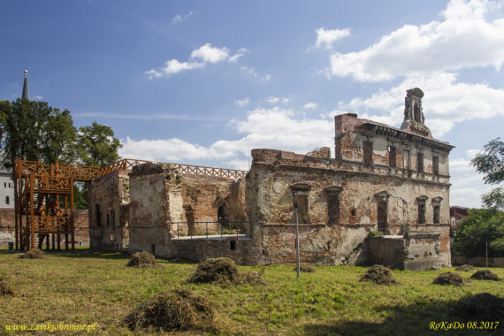 Ruiny zamku w Ujeździe