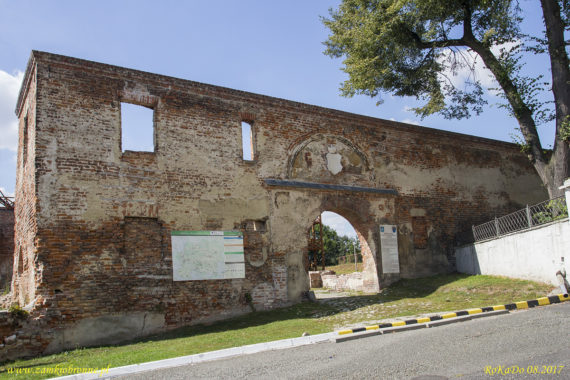 Ruiny zamku w Ujeździe