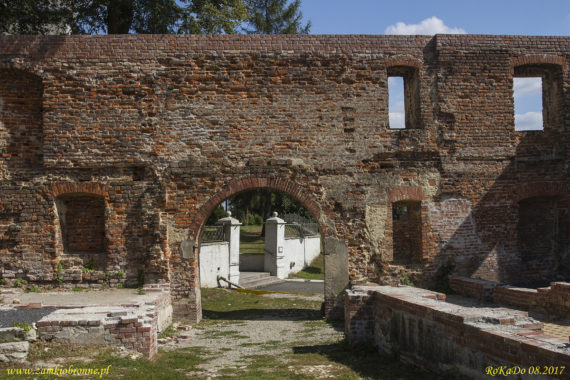 Ruiny zamku w Ujeździe