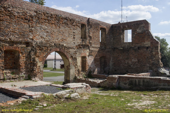 Ruiny zamku w Ujeździe