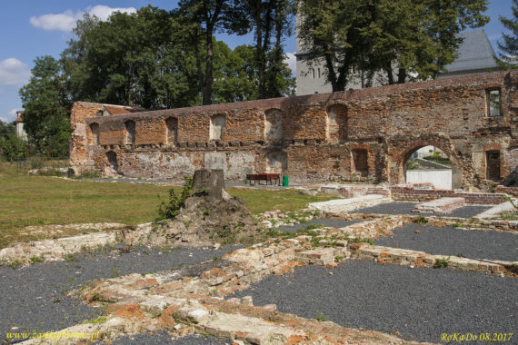 Ruiny zamku w Ujeździe