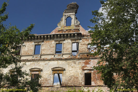 Ruiny zamku w Ujeździe