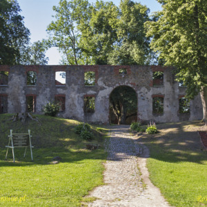 Zamek w Grobina