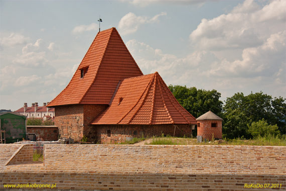 Mury miejskie Wilna. Barbakan