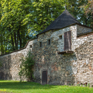 Bruntal miejskie mury obronne