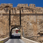 Famagusta mury miejskie. Ravelin i Brama Limasolska