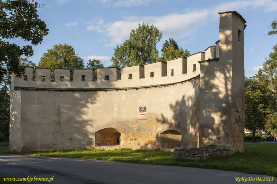 Kieżmark mury obronne barbakan bramy Niskiej