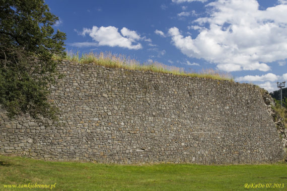 Zwoleń mury miejskie bastion zachodni
