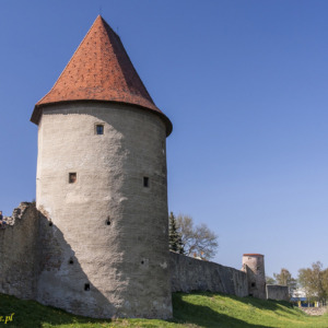 Bardejów mury miejskie. Wielka baszta