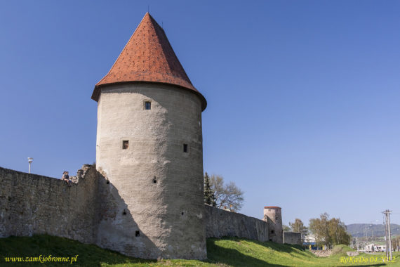 Bardejów mury miejskie. Wielka baszta