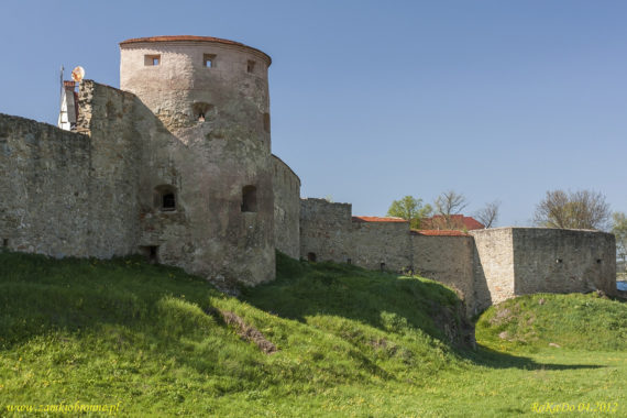 Bardejów mury miejskie. Czerwona baszta.