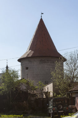 Bardejów mury miejskie. Klasztorna baszta