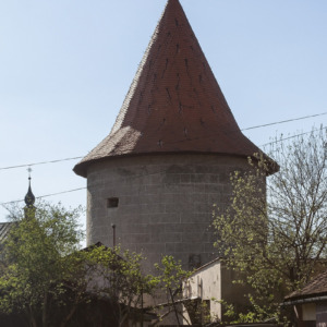 Bardejów mury miejskie. Klasztorna baszta