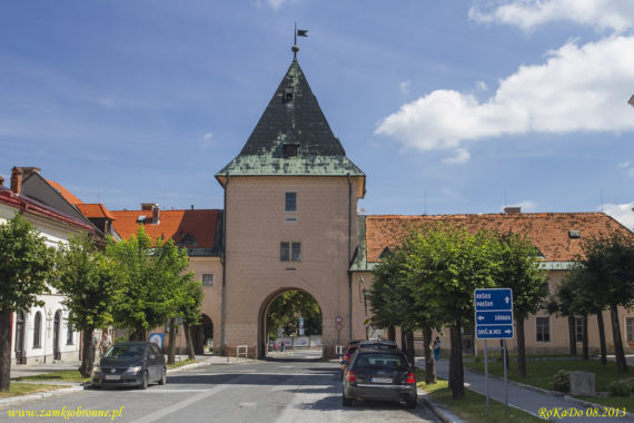 Lewocza mury miejskie Brama Koszycka
