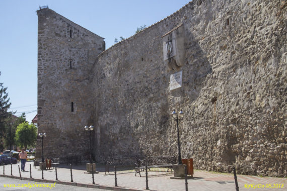 Ghimbav obronny kości&oacute;ł siedmiogrodzkich Sas&oacute;w