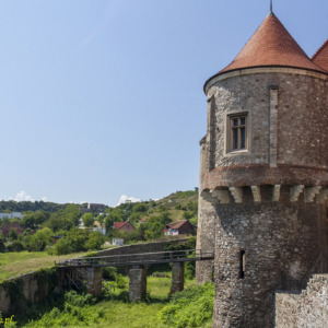 Hunedoara Zamek Corvina wieża Doboszy