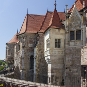 Hunedoara Zamek Corvina taras artylerzystów