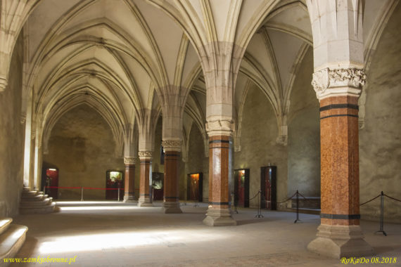 Hunedoara Zamek Corvina Sala Rycerska