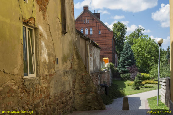 Bartoszyce miejskie mury obronne.