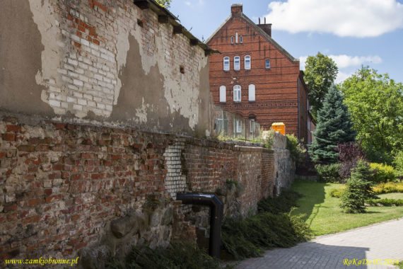 Bartoszyce miejskie mury obronne.