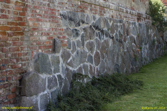Bartoszyce miejskie mury obronne.