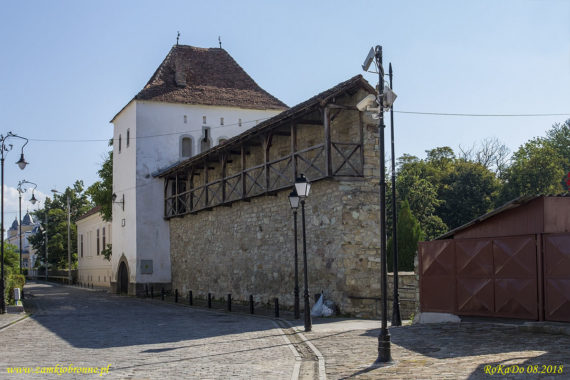 Bystrzyca mury miejskie Wieża Bednarzy