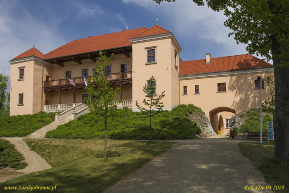 Dw&oacute;r w Podzamczu Chęcińskim