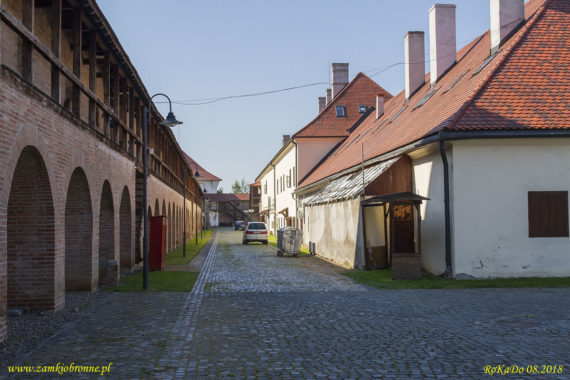 Twierdza w Targu Mures kurtyna zachodnia