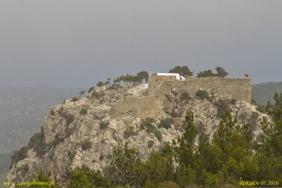 Zamek w Monolithos