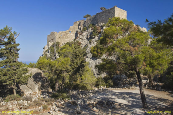 Zamek w Monolithos