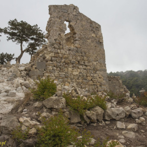 Zamek w Monolithos