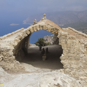 Zamek w Monolithos