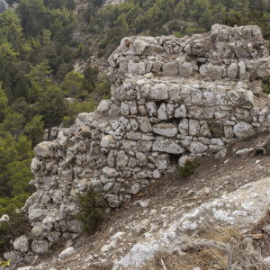 Zamek w Monolithos