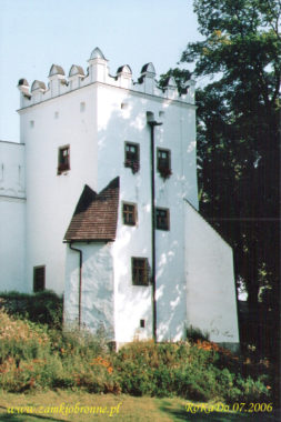 Spiska Biała kasztel Strażky