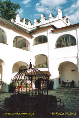 Spiska Biała kasztel Strażky