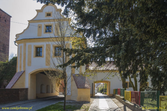 Głogówek miejskie mury obronne Brama Zamkowa