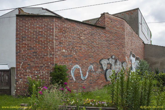 Olesno fragment muru miejskiego