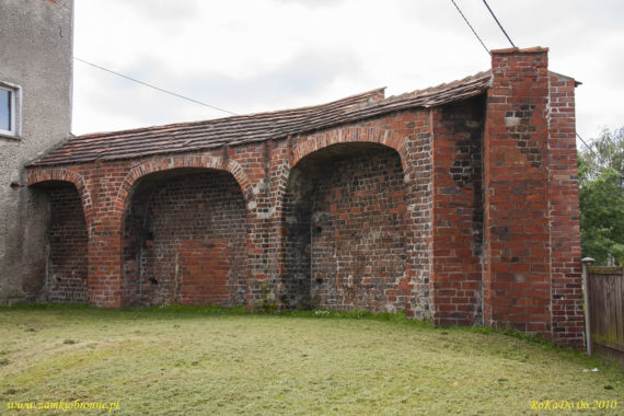 Olesno fragment muru miejskiego