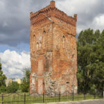 Zamek w Braniewie wieża bramna