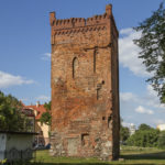Zamek w Braniewie wieża bramna