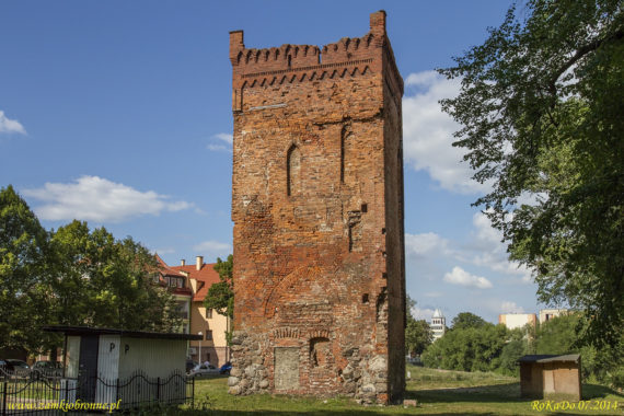 Zamek w Braniewie wieża bramna