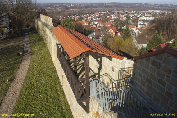 Dobczyce mury miejskie