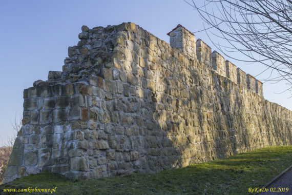 Dobczyce mury miejskie