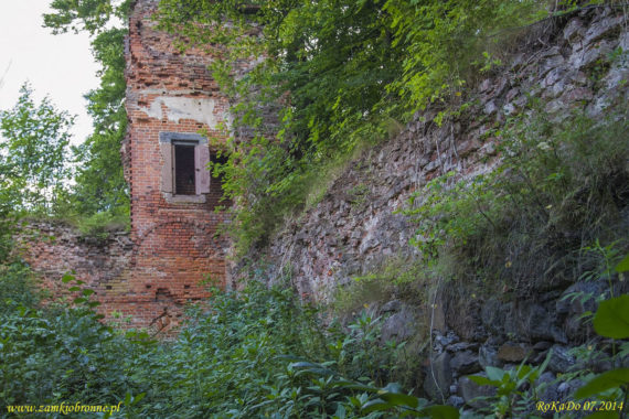 Zamek w Przezmarku, wieżyczka płn-wsch zamku głównego