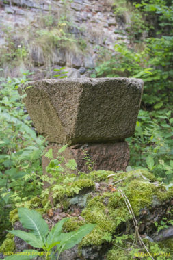 Zamek w Przezmarku, ruiny zamku gł&oacute;wnego