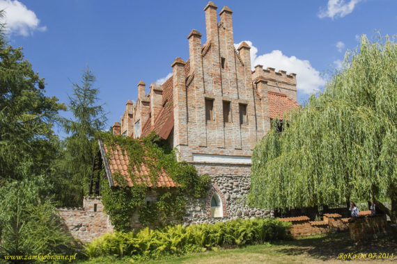 Zamek w Przezmarku, nowożytna zabudowa podzamcza